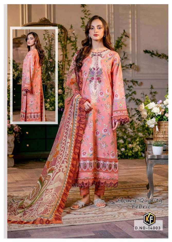 Sobia Nazir Luxury Vol 14 By Keval Cotton Pakistani Dress Material Wholesale Market In Surat
